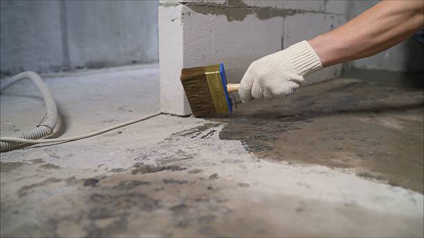 SJ Waterproofing Pros Exterior Waterproofing coverage map for Amlin, OH and surrounding area
